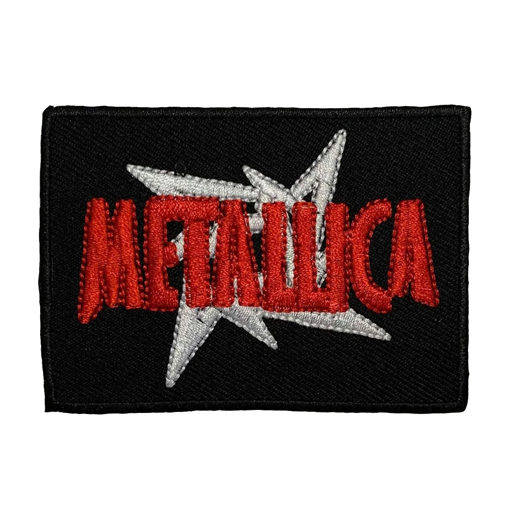 Metallica Script 3D Logo Patch