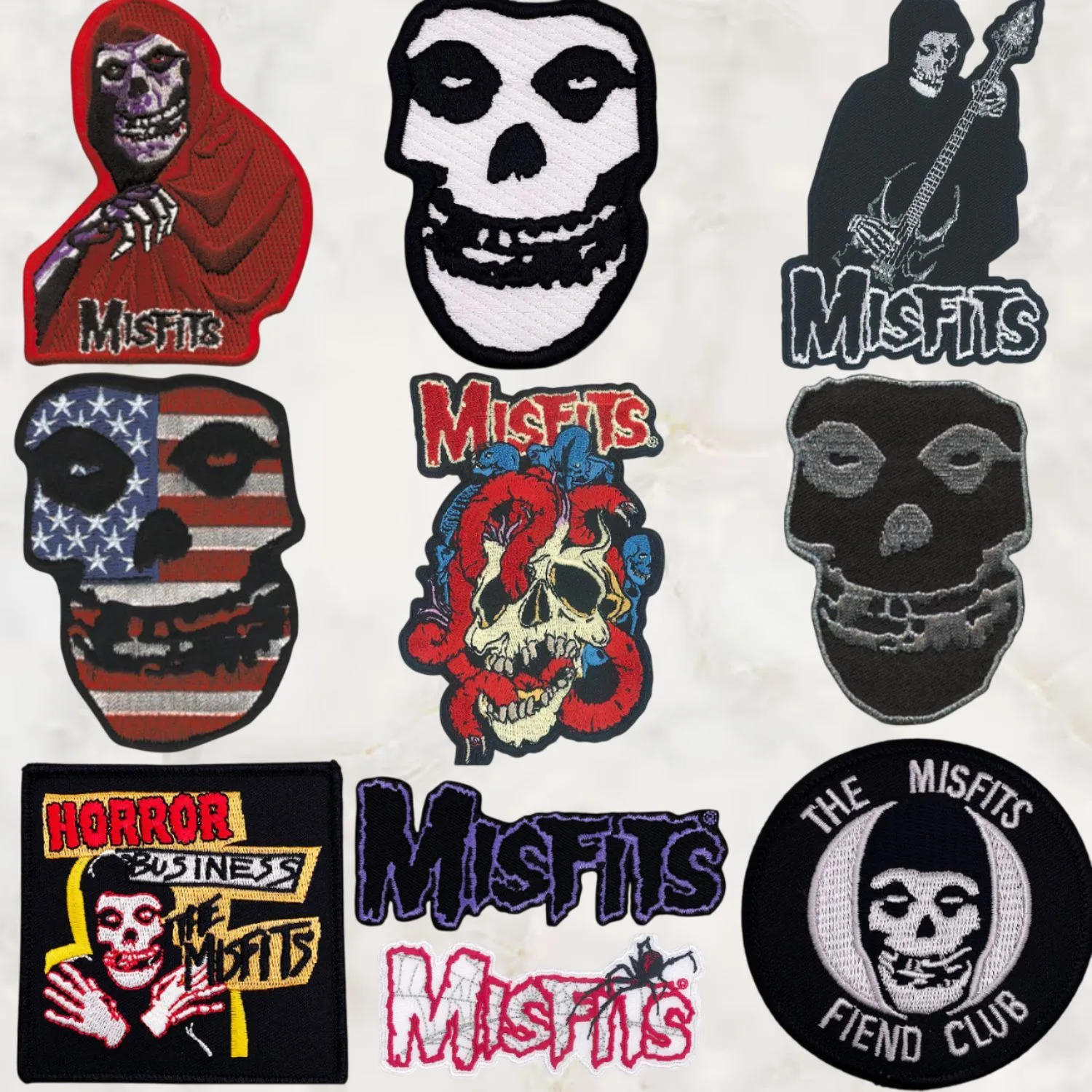 Misfits Patches