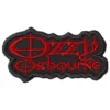 Ozzy Osbourne Red Logo Patch
