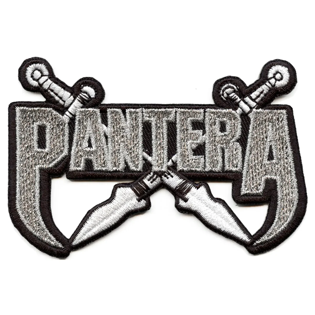 Pantera Crossed Daggers Logo Patch