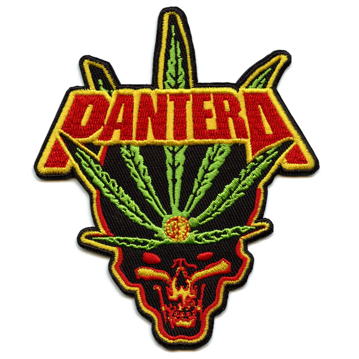 Pantera Leaf Skull patch