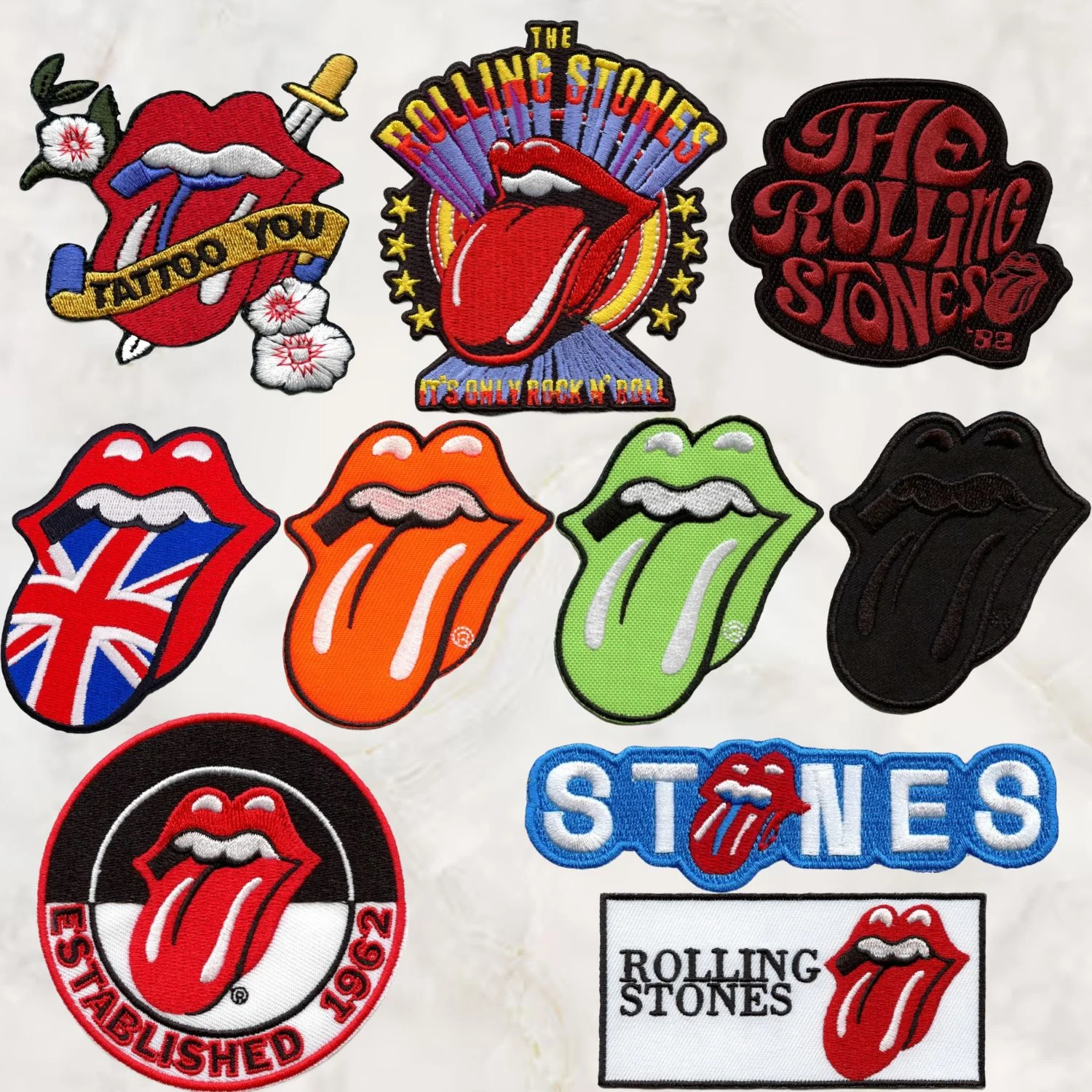 The Rolling Stones Patches