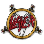 Slayer Swords Pentagram Embroidered Patch