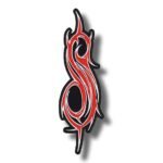 Slipknot Red Tribal S Logo Patch