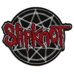 Slipknot Red Tribal Star Round Patch