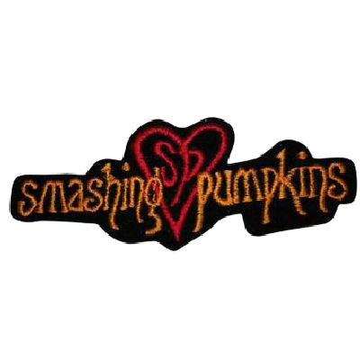 Smashing Pumpkins Heart Logo Patch