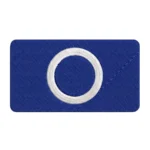 Squid Game Blue O Embroidered Patch