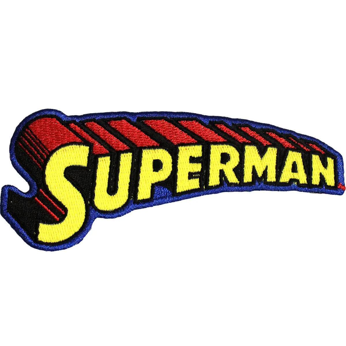 Superman Wordmark Logo Patch