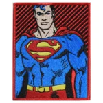 Superman Hero Portrait Iron-On Patch