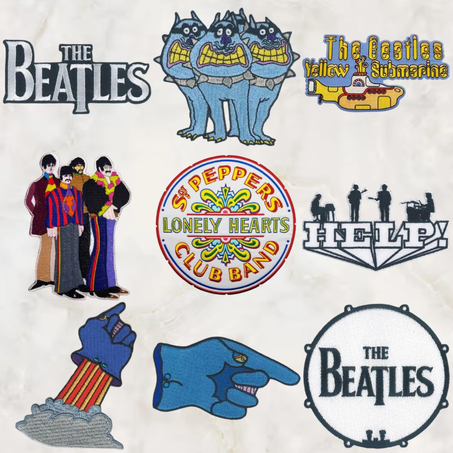 The Beatles Patches