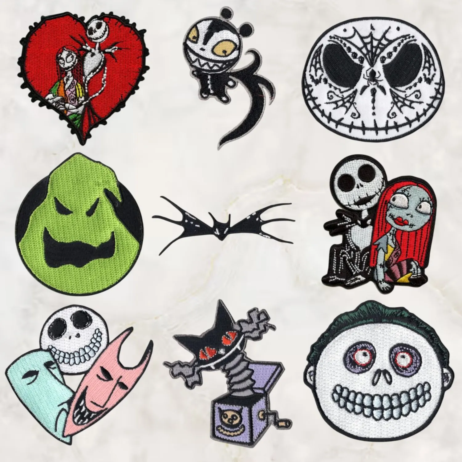 The Nightmare Before Christmas Patches