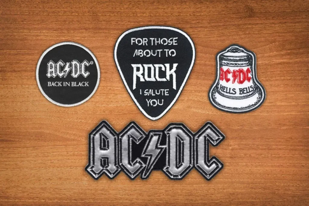 Acdc patches that every headbanger can’t live without