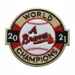 Atlanta Braves 2021 World Champions Patch