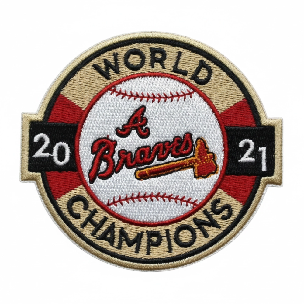 Atlanta Braves 2021 World Series Champions Patch