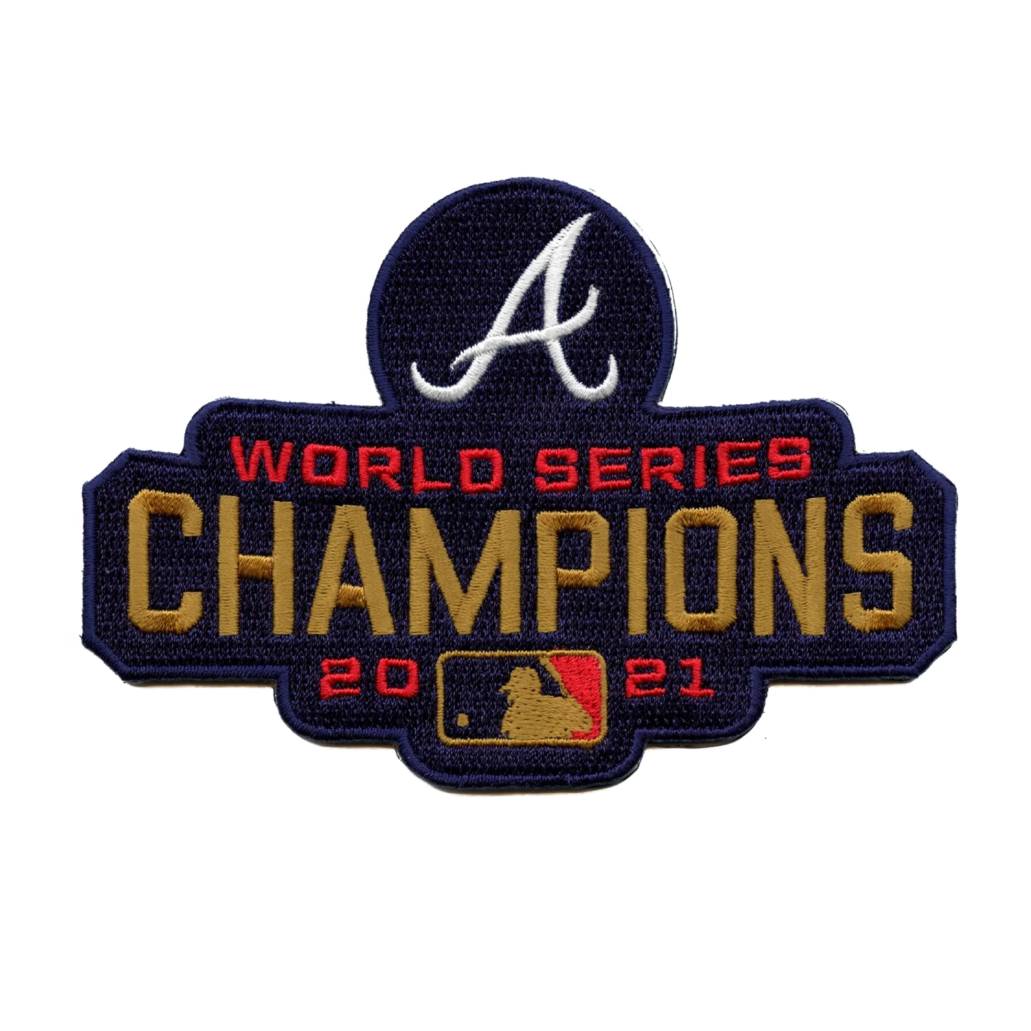 Atlanta Braves 2021 World Series Champions Patch
