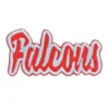 Atlanta Falcons "Falcons" Script Logo patch