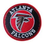 Atlanta Falcons Round NFL Team Logo Patch