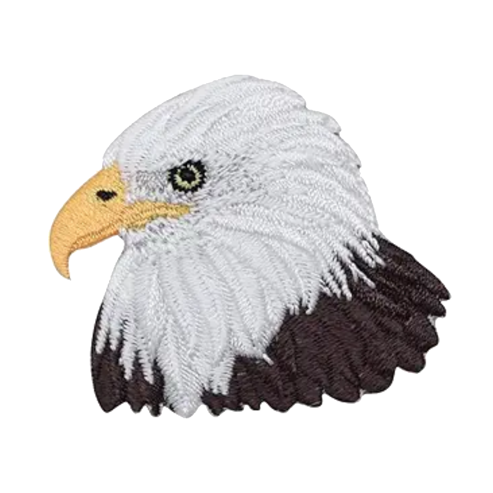 Bald Eagle Head Patch