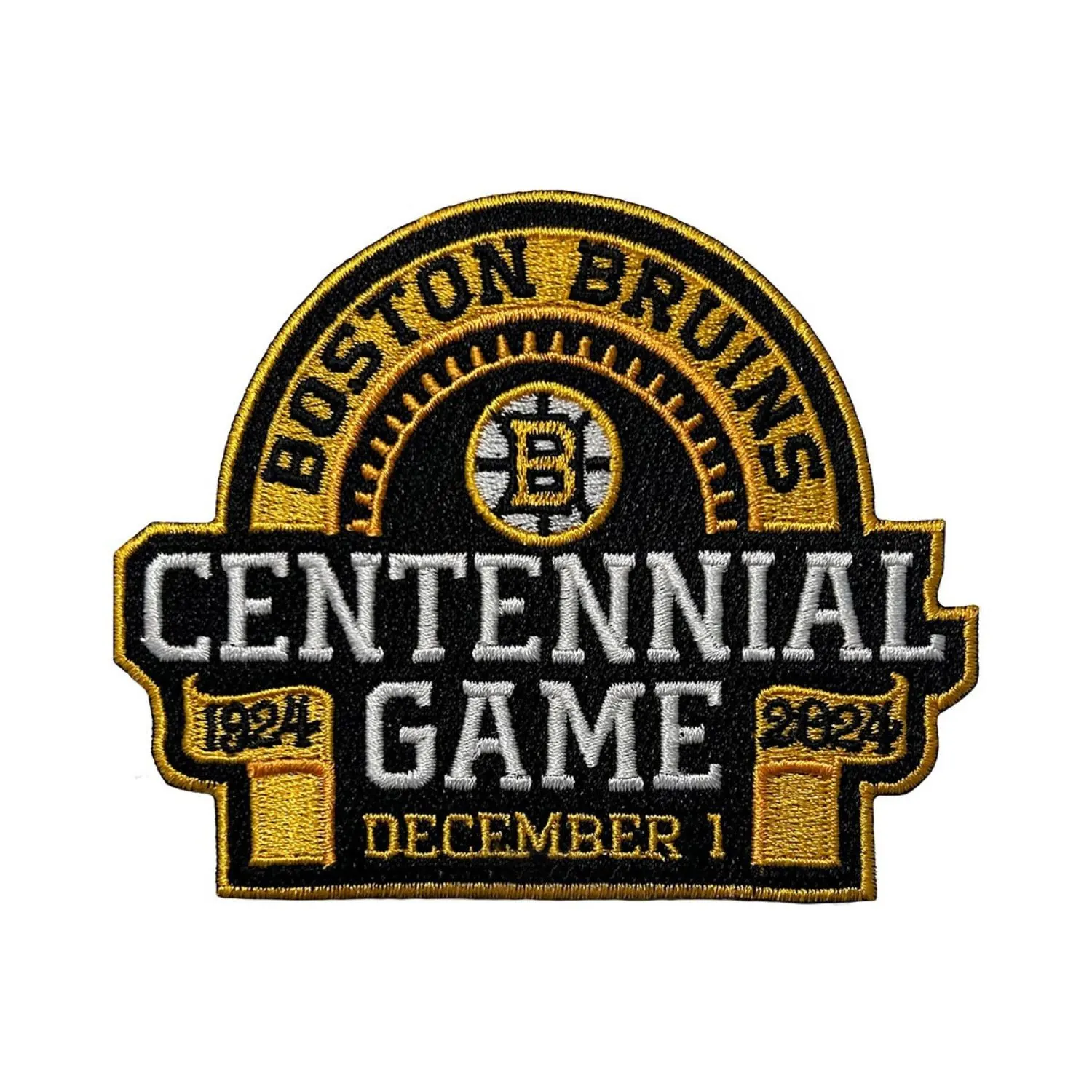 Boston Bruins Centennial Game Patch