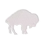 Buffalo Bills 1970 Retro White Embroidered Patch