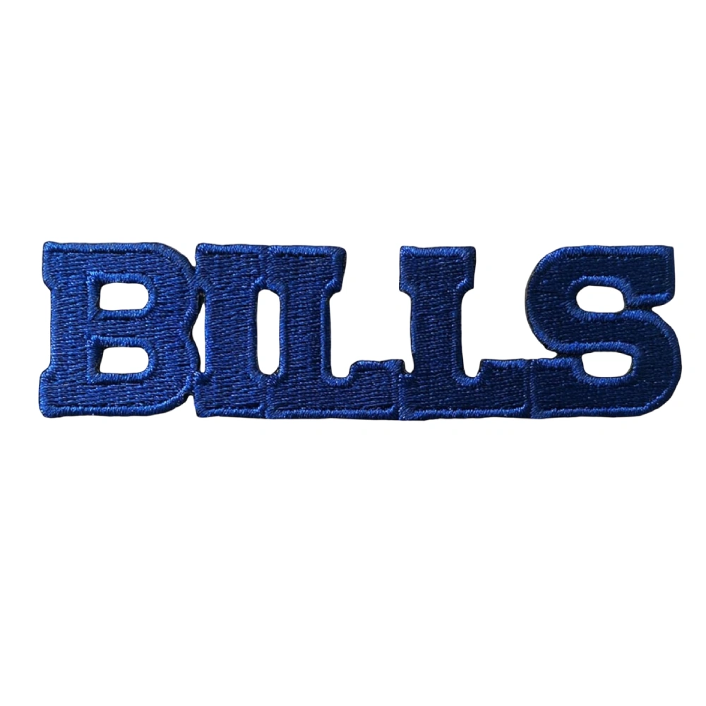 Buffalo Bills "BILLS" Script Logo Patch