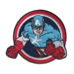 Captain America Action Hero Round Patch