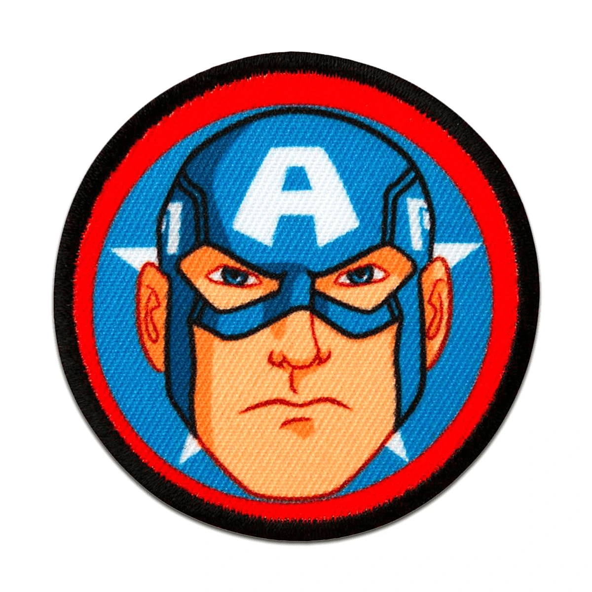 Captain America Shield Round Patch