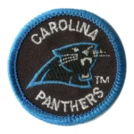 Carolina Panthers Retro Round Logo Patch