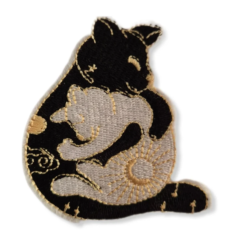 Cat Hugging Moment Patch