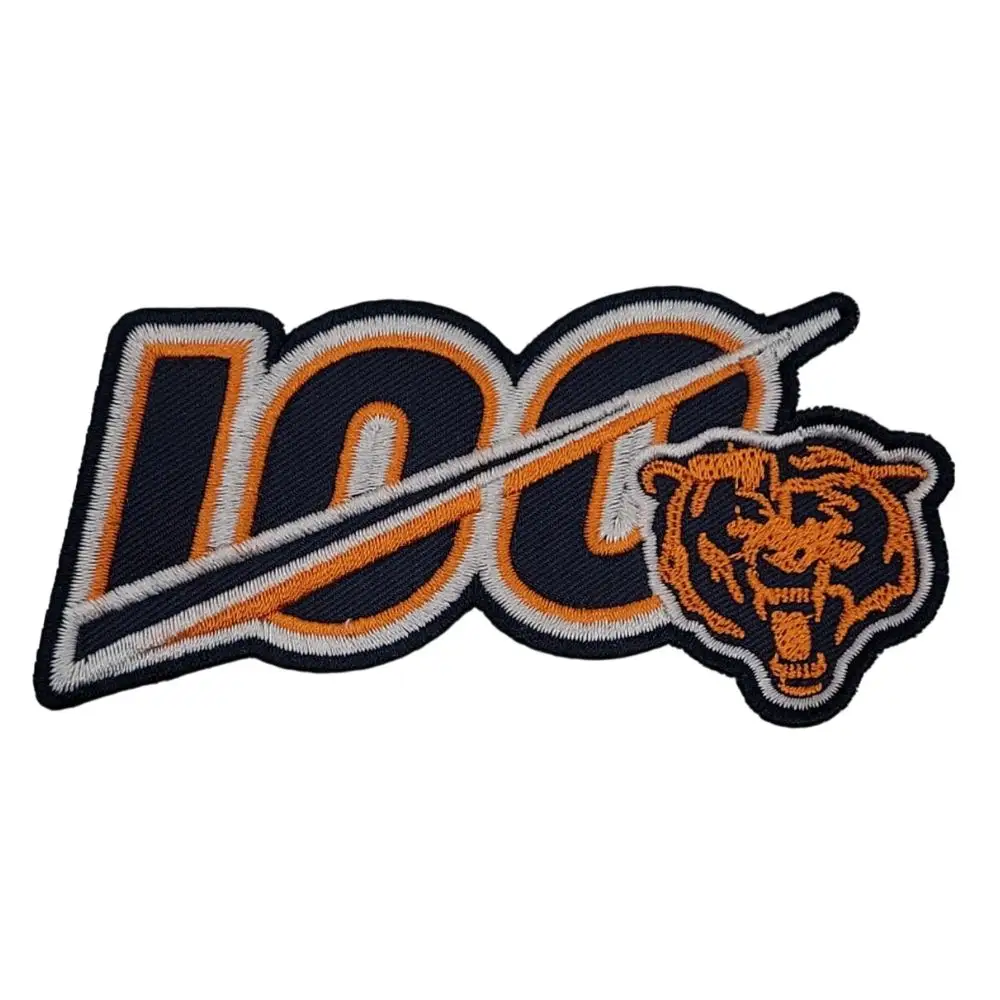 Chicago bears 100 year patch