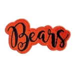 Chicago Bears "Bears" Script Logo Patch