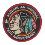 Chicago Blackhawks 75th Anniversary Patch