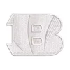 Cincinnati Bengals white "B" Logo Patch