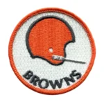 Cleveland Browns Vintage Helmet Round Patch