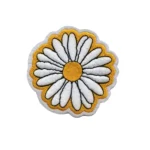 Daisies Margerite Flower Embroidered Patch