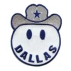 Dallas Cowboys Smiley Face Patch