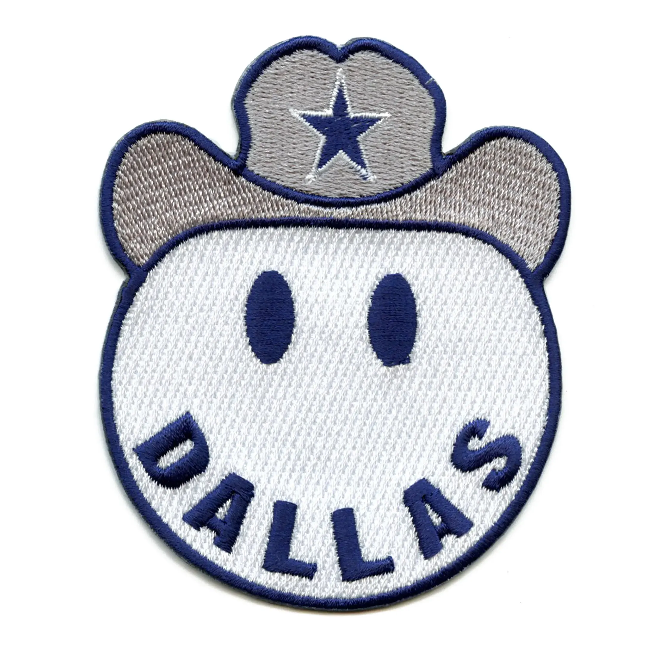 Dallas Cowboys Smiley Face Patch