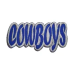 Dallas Cowboys Wordmark Embroidered Patch