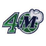 Dallas Mavericks 40th Anniversary Patch