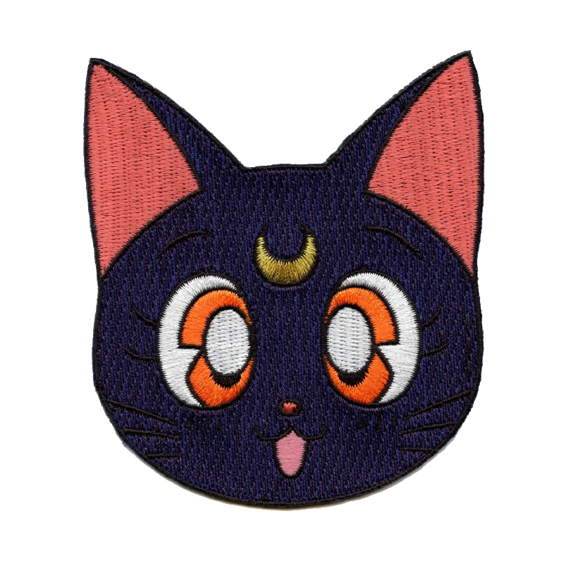 Dark Luna Anime Cat Patch