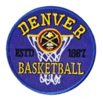 Denver Basketball ESTD 1967 Round Patch