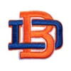 Denver Broncos "DB" Monogram Patch