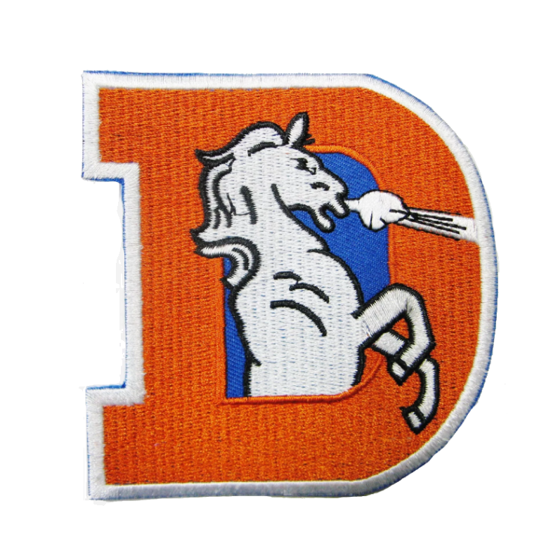 Denver Broncos Vintage "D" Team Logo Patch