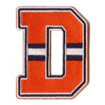 Denver Orange Varsity Letter "D" Patch