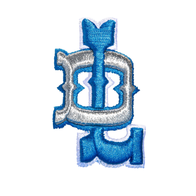 Detroit Lions DL Monogram Patch