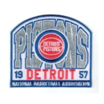 Detroit Pistons 1957 National Basketball Association Patch