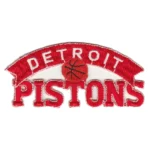 Detroit Pistons Classic NBA Throwback Patch