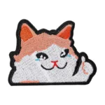 Crying Cat Meme Embroidered Patch