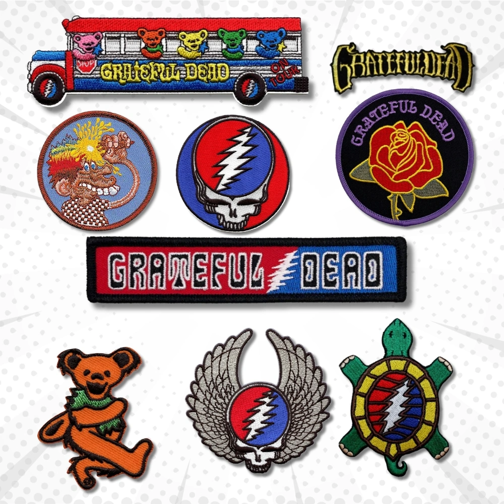 Grateful Dead Patches