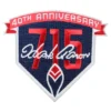 Hank Aaron 40th Anniversary 715 Patch
